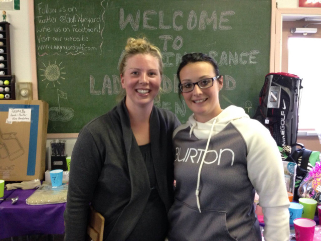 Meryl Swinburnson and Renee Rathgerber